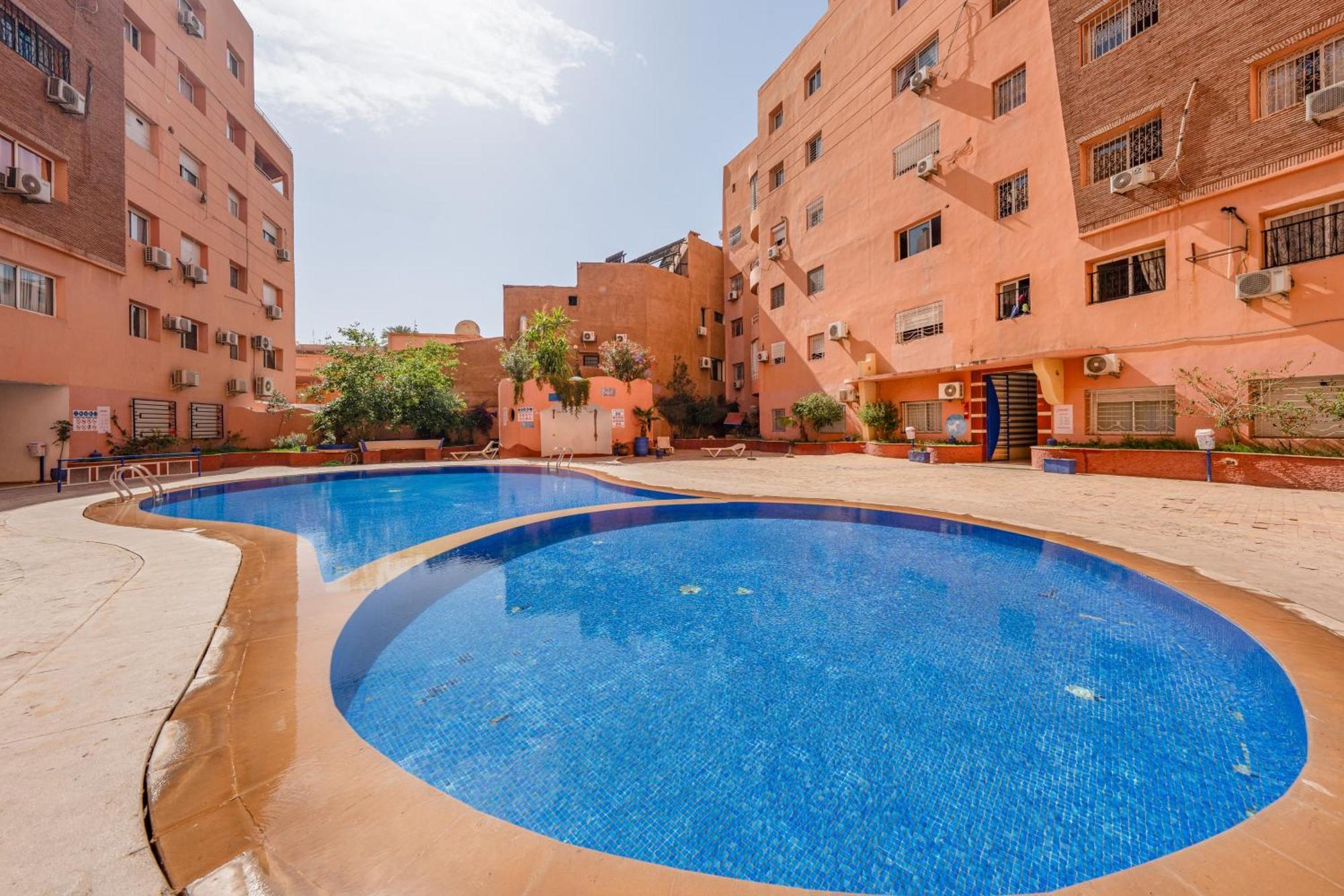 Elegant 2 Avec Piscine Et Climatisation A Gueliz Marrakesch