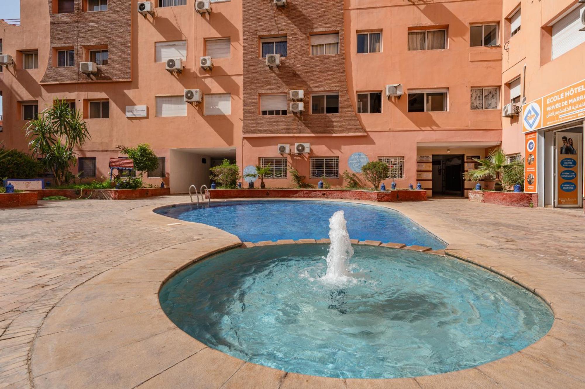 Apartment Elegant 2 Avec Piscine Et Climatisation A Gueliz Marrakesh