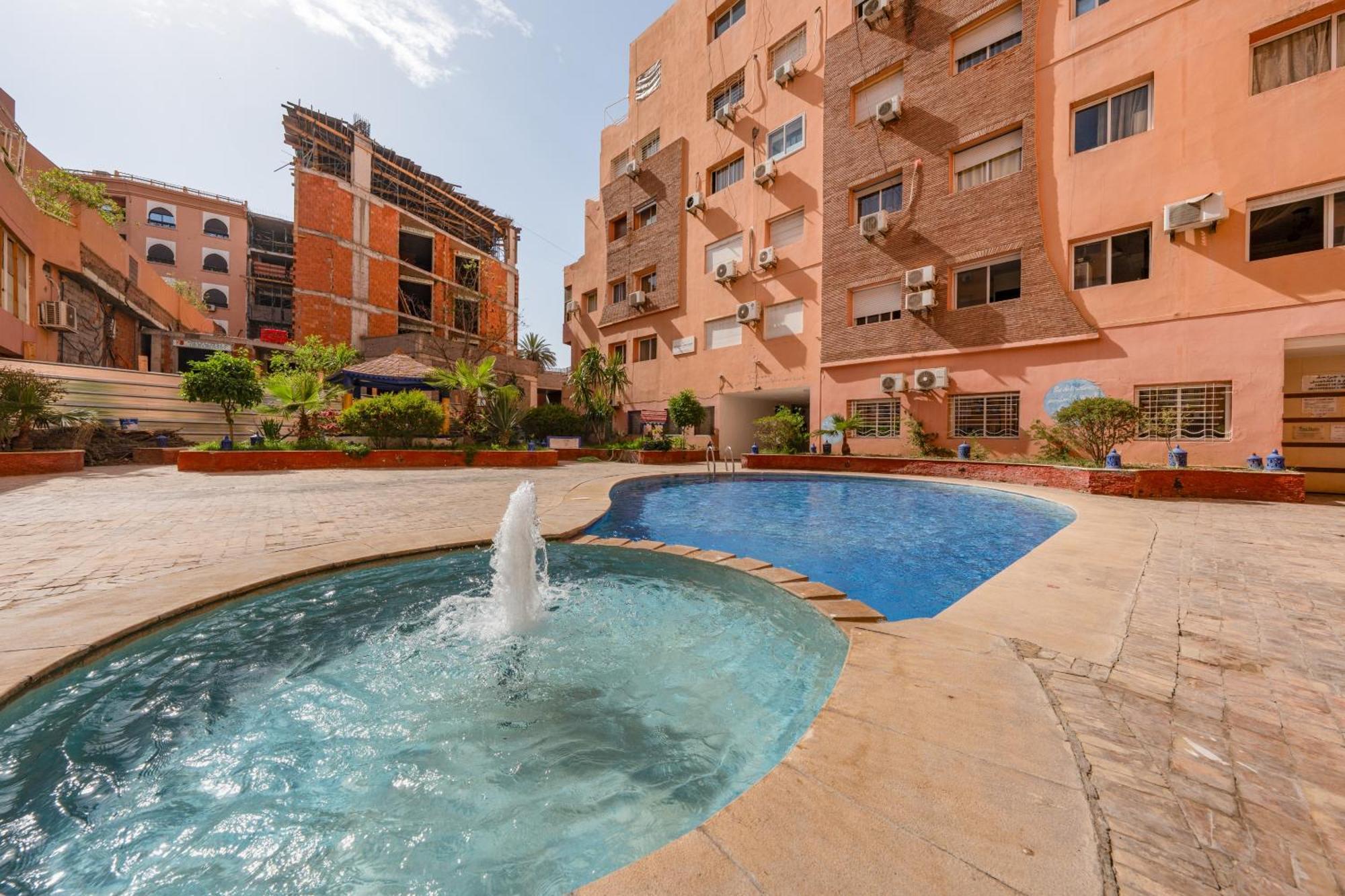 Elegant 2 Avec Piscine Et Climatisation A Gueliz 马拉喀什
